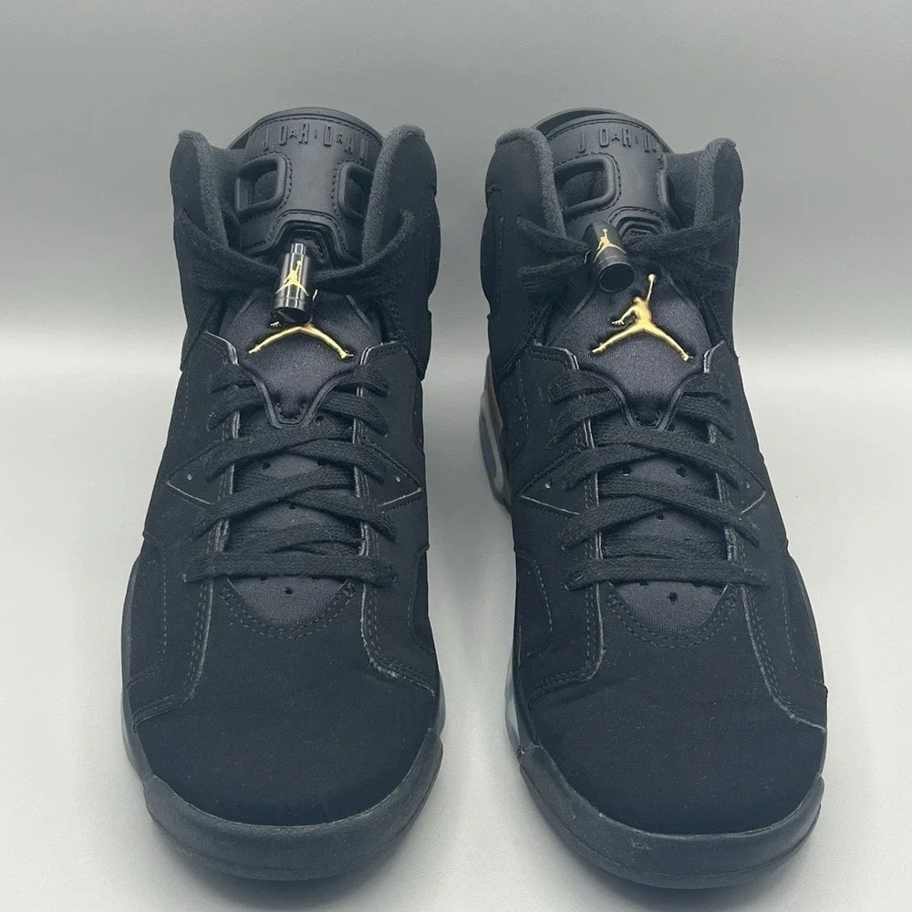 2020 Nike Air Jordan 6 DMP Gold Retro Shoes - Kids Youth Size 7 Women's Size 8.5